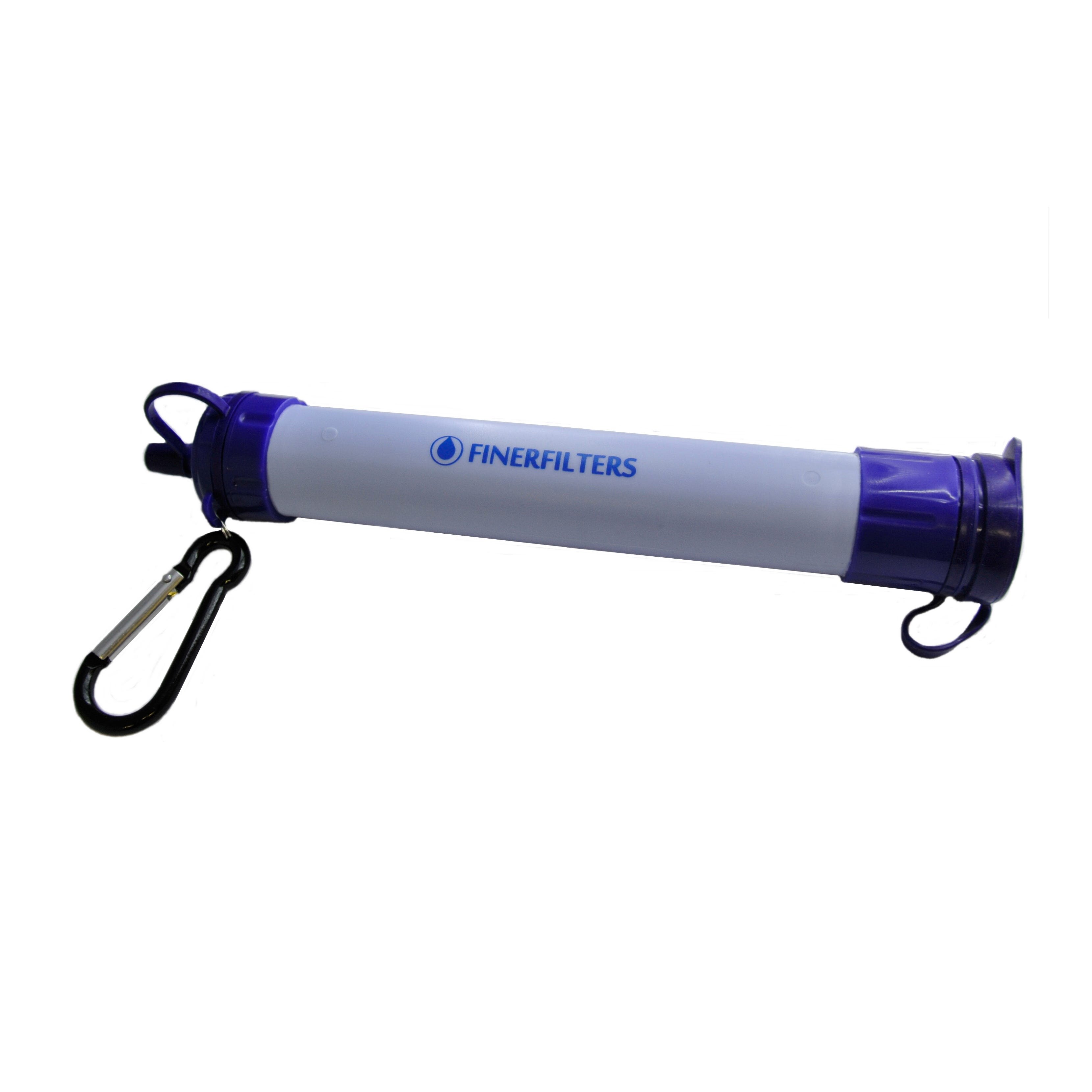 Personal Portable Water Filter Straw 3000L - Microbiological Water Purification filter, Ideal For Camping & Hiking etc.